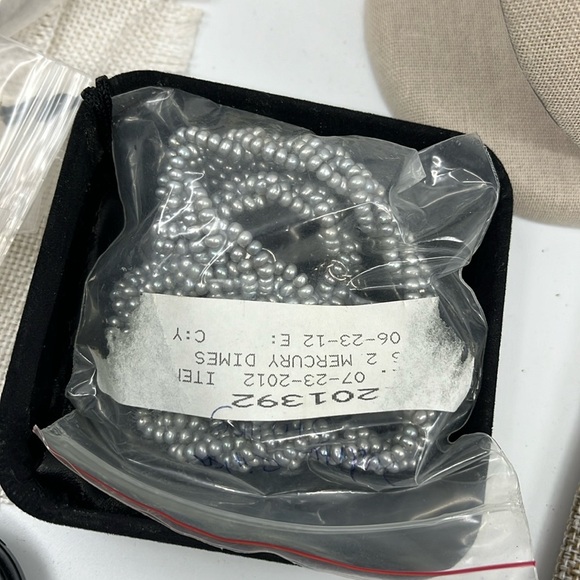 Vintage Honora 16-20" Adjustable Grey Pearl Necklace - Picture 13 of 16